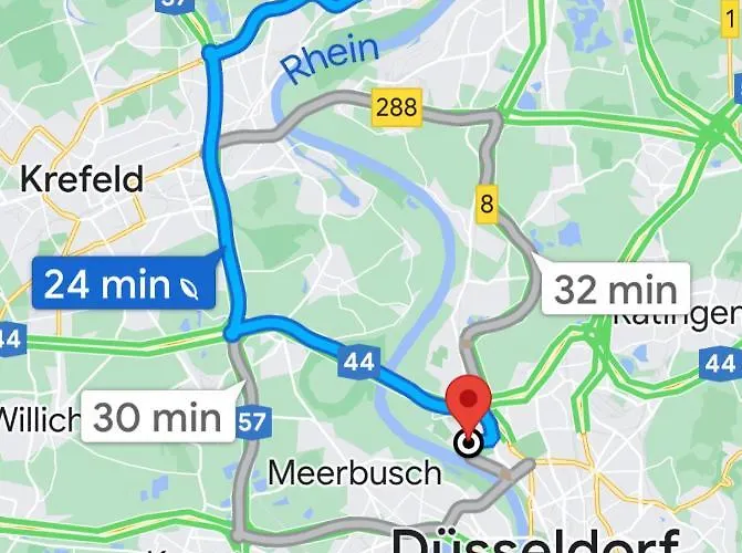 Appartement 2 Rooms, Free Parking, 25 Min To Duesseldorf, 150 Mbps Wlan Duisburg